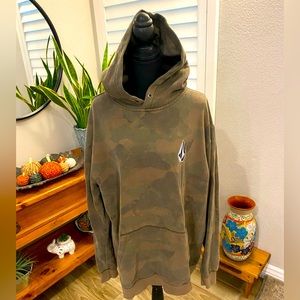 VOLCOM camouflage XXL hoodie
